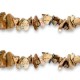 Chips stone Perlen Earth brown